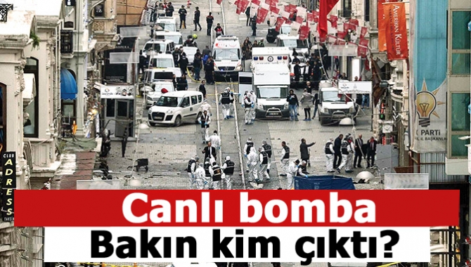 Canlı bomba bakın kim çıktı?