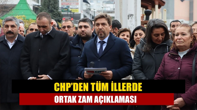 CHP’den emekli ve memur zammı tepkisi