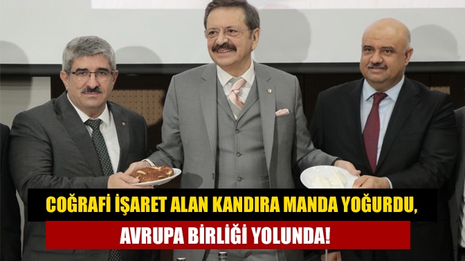 Coğrafi İşaret alan Kandıra Manda Yoğurdu, Avrupa Birliği yolunda!