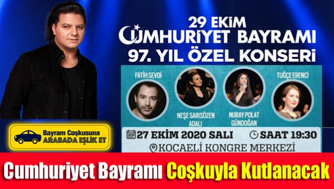 Cumhuriyet Bayramı coşkuyla kutlanacak