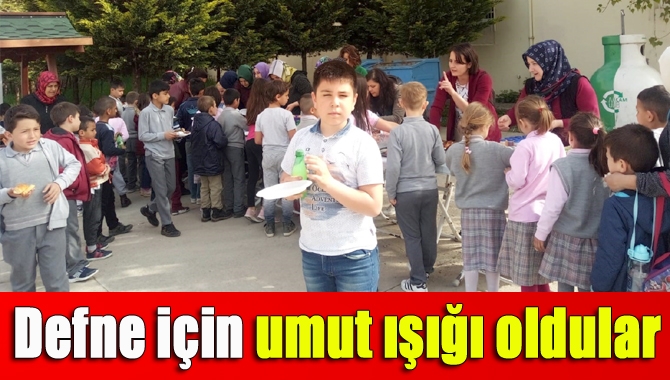 Defne için umut ışığı oldular