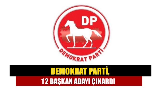 Demokrat Parti, 12 başkan adayı çıkardı