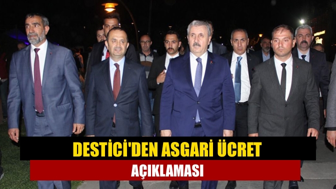 Desticiden asgari ücret açıklaması