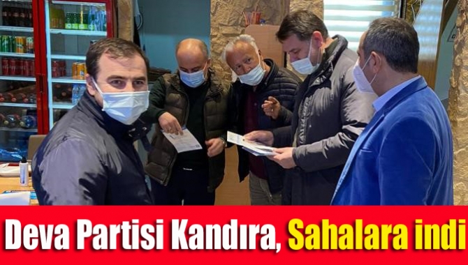 Deva Partisi Kandıra, sahalara indi