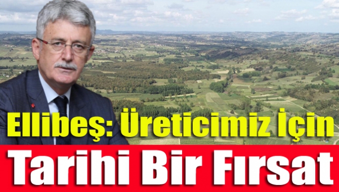 Ellibeş: Üreticimiz İçin tarihi bir fırsat