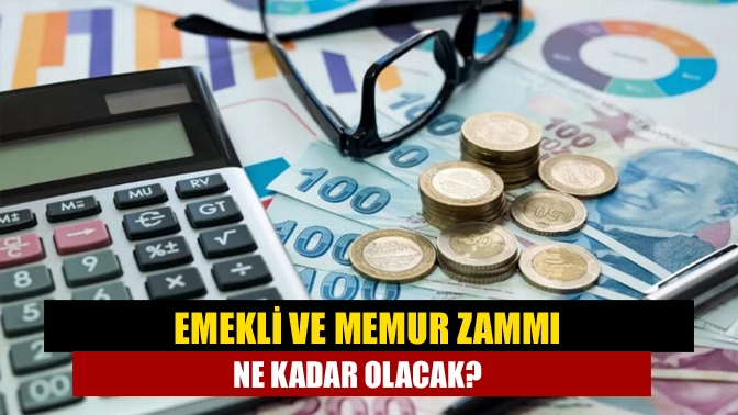 Emekli ve memur zammı ne kadar olacak?