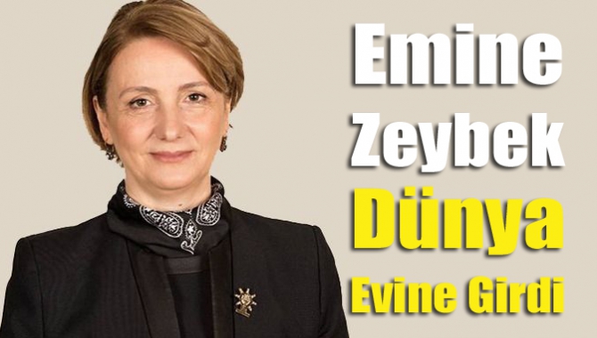 Emine Zeybek dünya evine girdi