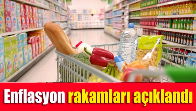 Enflasyon rakamları açıklandı