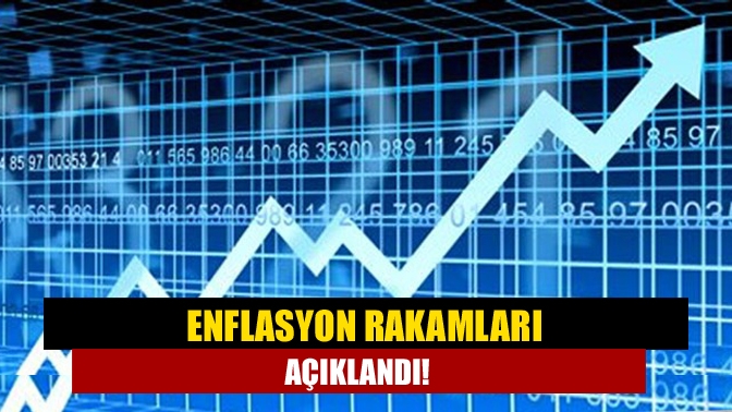 Enflasyon rakamları açıklandı!