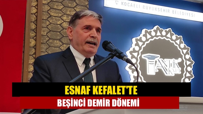 Esnaf Kefalette beşinci Demir dönemi