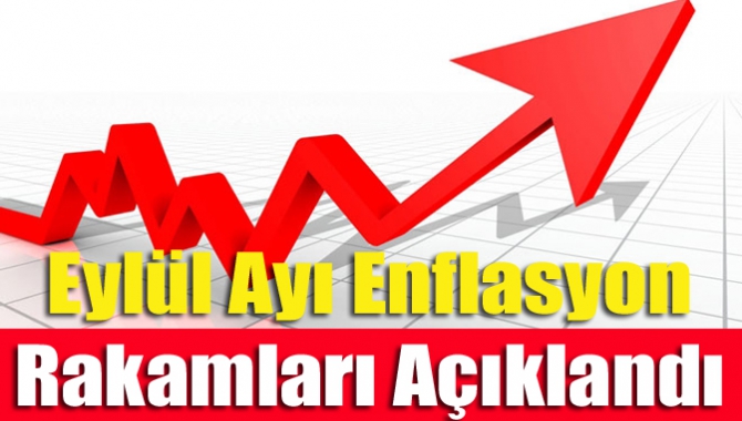 Eylül ayı enflasyon rakamları açıklandı