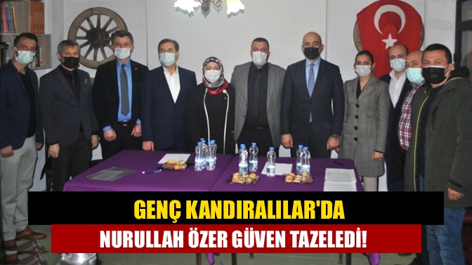 Genç Kandıralılar Derneği güven tazeledi!