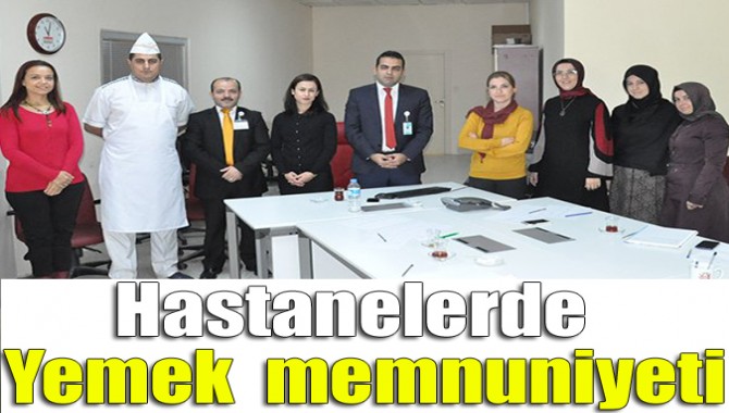 Hastanelerde yemek memnuniyeti