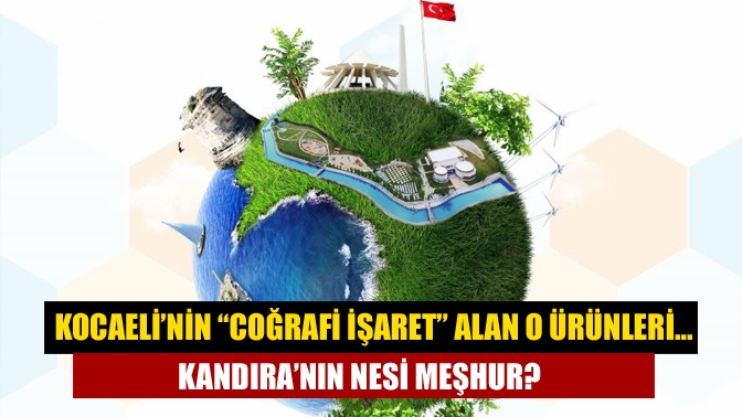 İşte Kocaeli’nin “coğrafi işaret” alan o ürünleri… Kandıra’nın nesi meşhur?