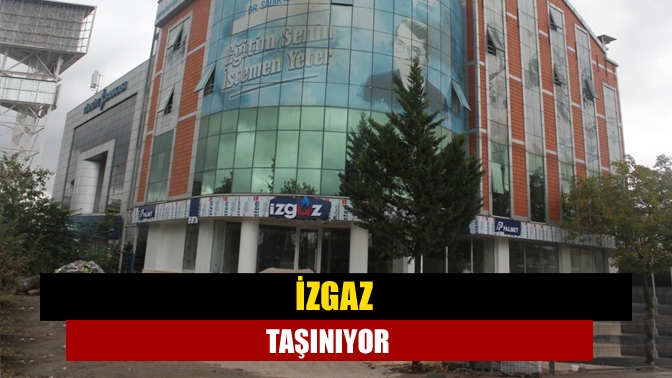 İzgaz taşınıyor