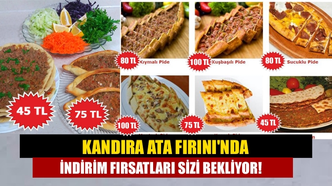 Kandıra Ata Fırını'nda İndirim Fırsatları Sizi Bekliyor!