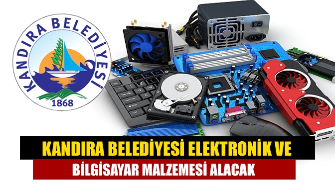 Kandıra Belediyesi elektronik ve bilgisayar malzemesi alacak