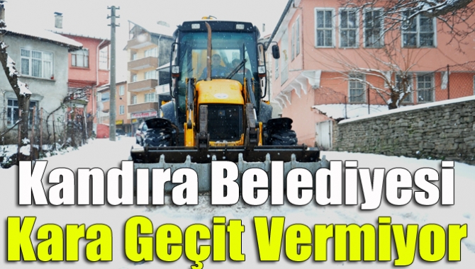 Kandıra Belediyesi kara geçit vermiyor