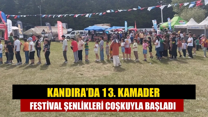 Kandıra’da 17. KAMADER Festival Şenlikleri Coşkuyla Başladı