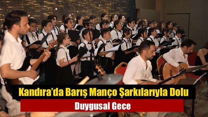 Kandıra’da Barış Manço Şarkılarıyla Dolu Duygusal Gece