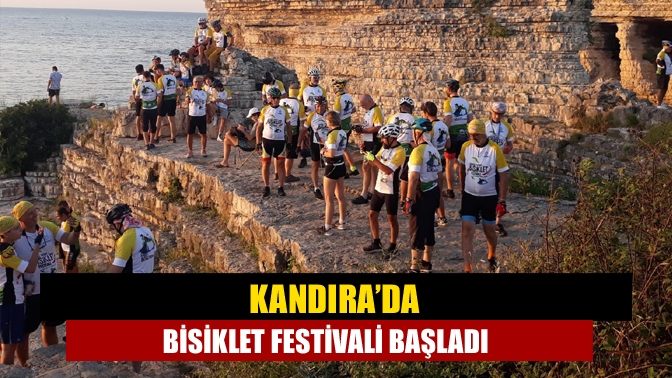 Kandıra’da Bisiklet Festivali başladı