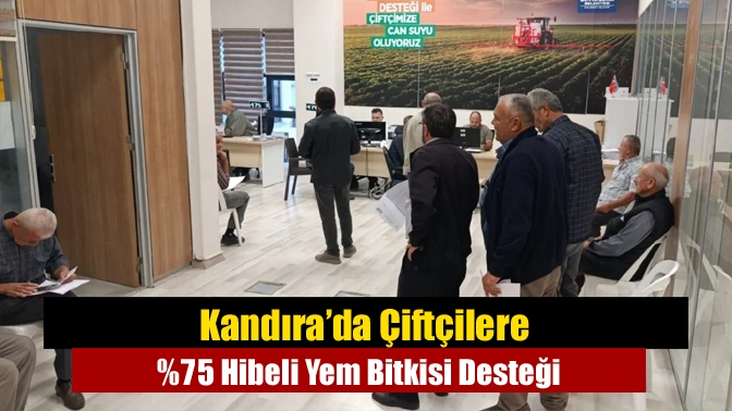 Kandıra’da Çiftçilere %75 Hibeli Yem Bitkisi Desteği