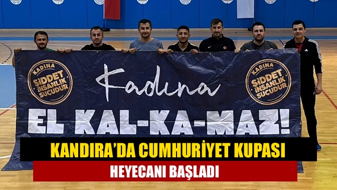 Kandıra’da Cumhuriyet Kupası Heyecanı Başladı