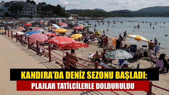 Kandıra’da Deniz Sezonu Başladı: Plajlar Tatilcilerle Dolduruldu