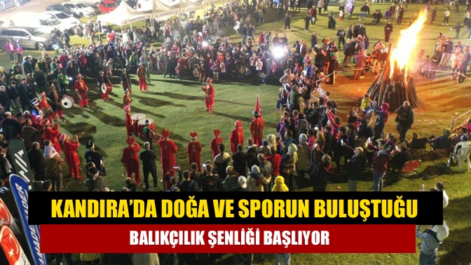 Kandıra’da Doğa ve Sporun Buluştuğu Balıkçılık Şenliği Başlıyor