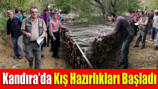 Kandıra’da kış hazırlıkları başladı