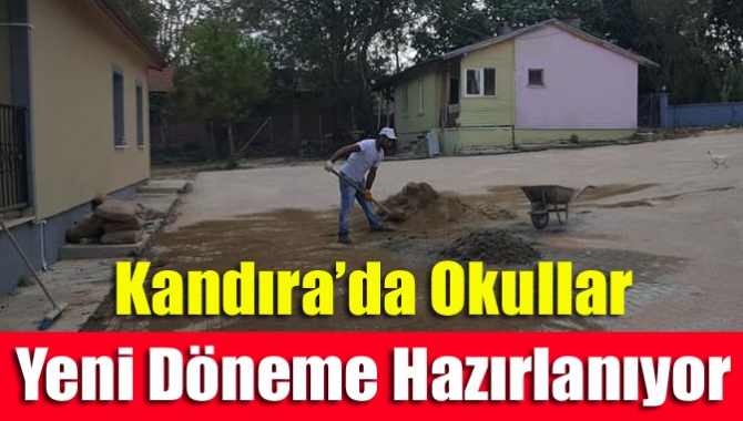 Kandıra’da okullar yeni döneme hazırlanıyor