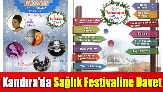 Kandıra’da Sağlık Festivaline Davet