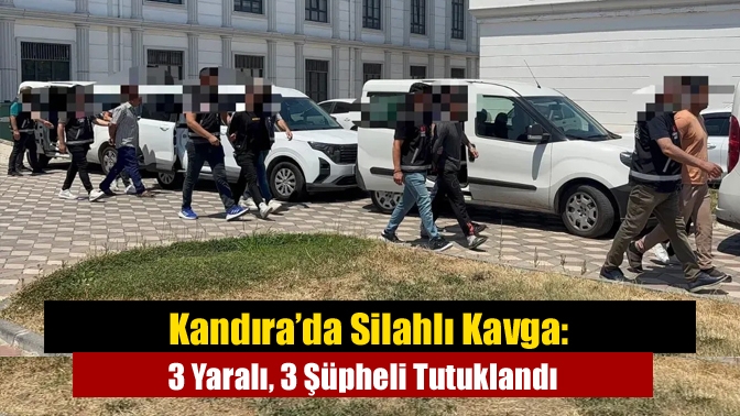 Kandıra’da Silahlı Kavga: 3 Yaralı, 3 Şüpheli Tutuklandı