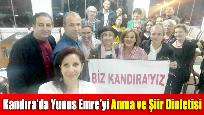 Kandıra’da Yunus Emre’yi Anma ve Şiir Dinletisi