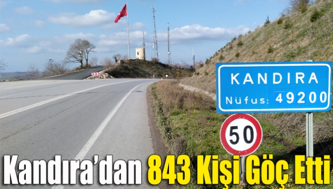 Kandıra’dan 843 kişi göç etti