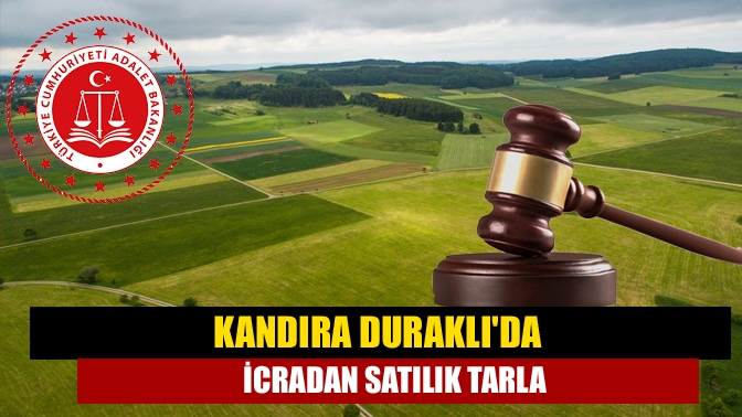 Kandıra Duraklıda icradan satılık tarla