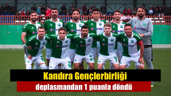 Kandıra Gençlerbirliği deplasmandan 1 puanla döndü