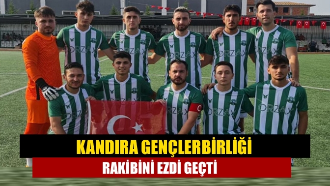 Kandıra Gençlerbirliği rakibini ezdi geçti