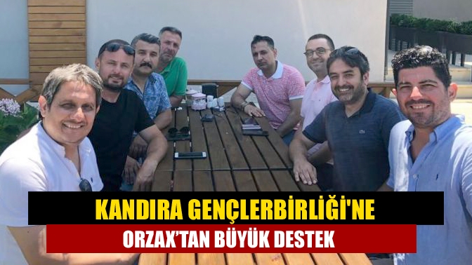 Kandıra Gençlerbirliğine Orzax’tan büyük destek