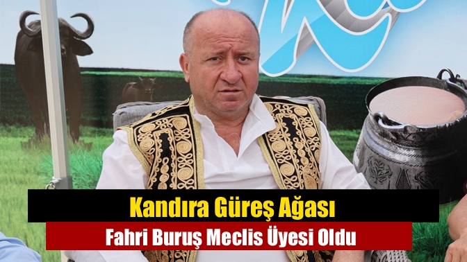 Kandıra Güreş Ağası Fahri Buruş Meclis Üyesi Oldu