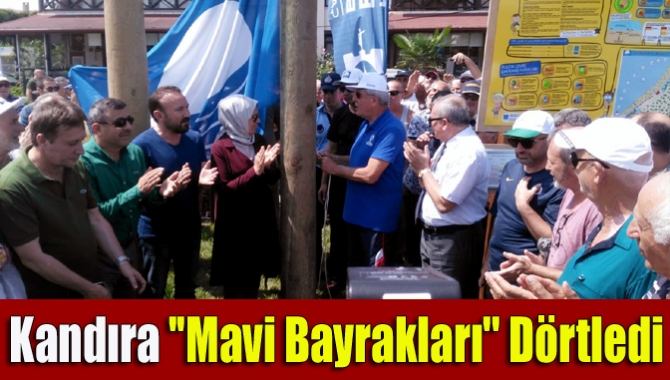 Kandıra ''Mavi Bayrakları'' dörtledi