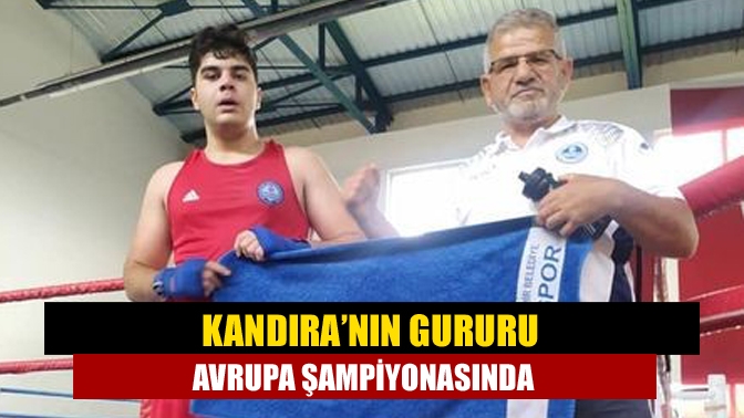 Kandıra’nın gururu Avrupa Şampiyonasında