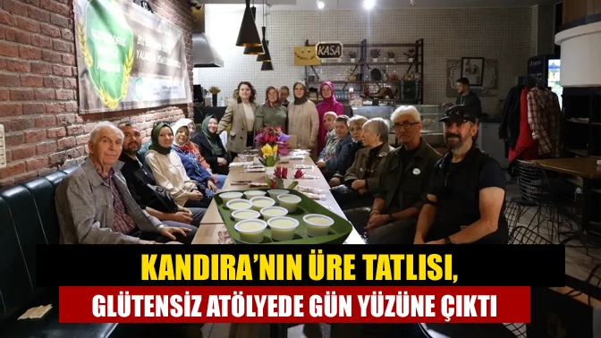 Kandıra’nın Üre Tatlısı, Glütensiz Atölyede Gün Yüzüne Çıktı