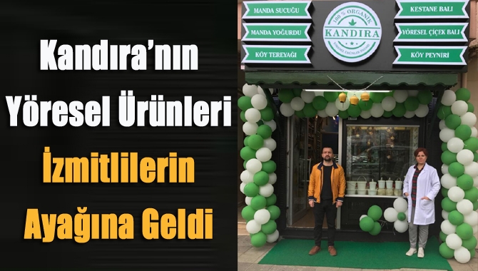 Kandıra’nın yöresel ürünleri İzmitlilerin ayağına geldi