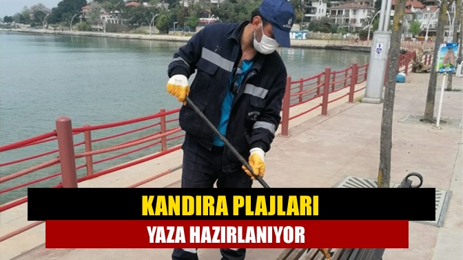 Kandıra plajları yaza hazırlanıyor