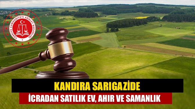 Kandıra Sarıgazide icradan satılık ev, ahır ve samanlık