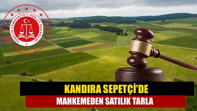 Kandıra Sepetçide Mahkemeden Satılık Tarla