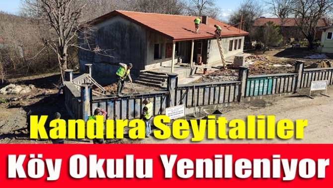 Kandıra Seyitaliler köy okulu yenileniyor