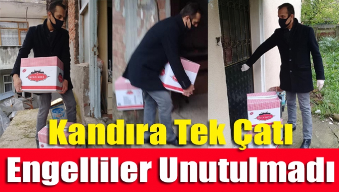 Kandıra Tek Çatı Engelliler unutulmadı