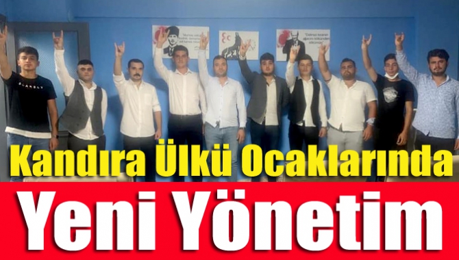 Kandıra Ülkü Ocaklarında yeni yönetim